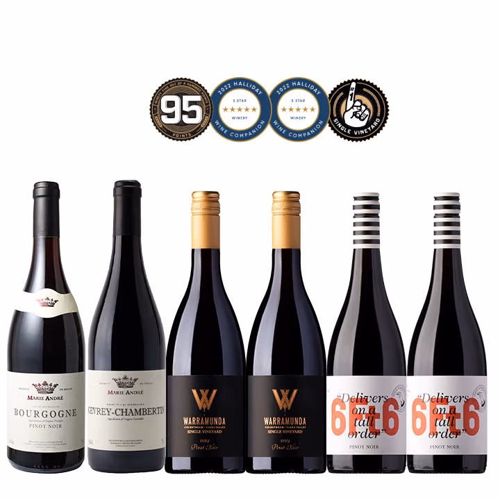 vinomofo-mixedcases-images/Mixed-withbadges/SG_Gevrey-Chambertin_Friends__Pinot_Noir_Collection_6pk__720x720px